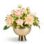 Laurent RealTouch Peach Pedestal Botanical