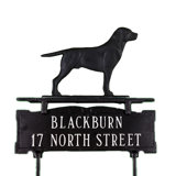 2-Line Lawn Address Sign