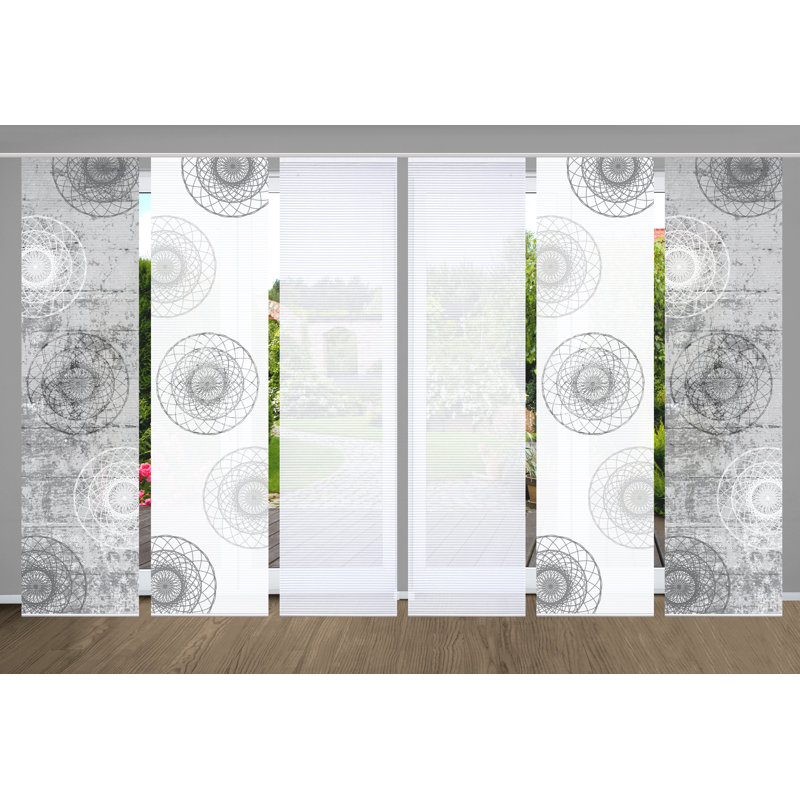 Semi Sheer Sliding Panel