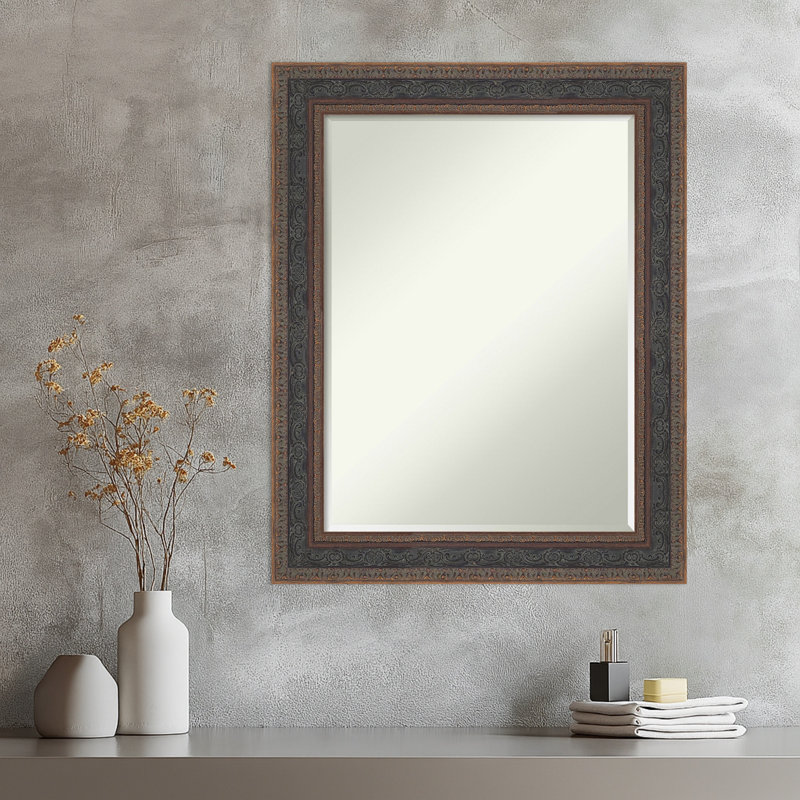Miroir mural Attic, Bronze