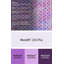 Tapis mauve rectangulaire tissé à la machine 2 pi x 5 pi