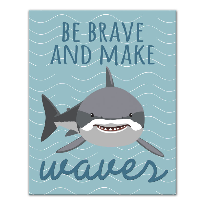 «Lessman Make Waves», art sur toile, H 20 po x l 16 po x P 1,25 po