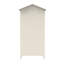 Armoire de rangement d'outils haute en métal avec panneau perforé et tablettes
