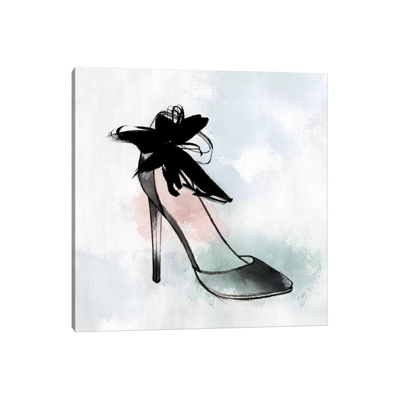 Black Heel II by Isabelle Z - Print on Canvas, Wrapped Canvas, 66.04 cm H x 66.04 cm W x 1.91 cm D