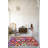 Multi-Colored Cross Geometric Patterned Modern Decorative Rug-1232660270