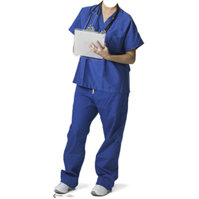 Orderly Stand-In Life-Size Cardboard Stand-Up
