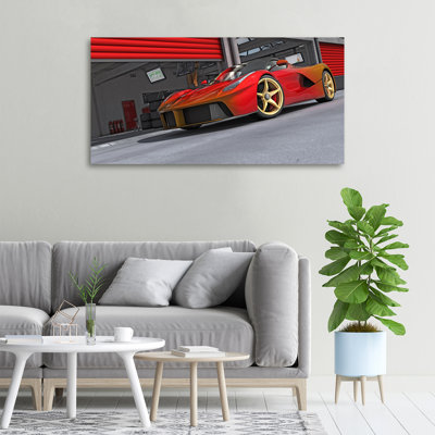 Racer - Wrapped Canvas Art Prints