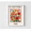 «Paris Flower Market Art Print»: décoration murale botanique lumineuse