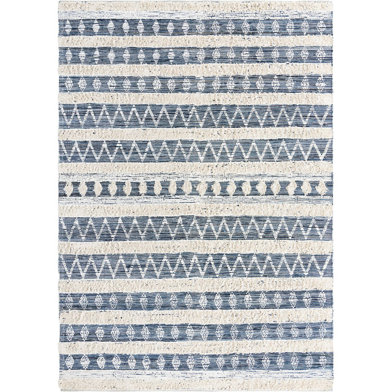 Cotton Southwestern Indoor Rug, Rectangle 10' x 14'