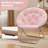 Upholstered Round Saucer Chairs Lounge Chairs, Foldable Papasan Chairs Reading Chairs for Bedroom-920271723-895868162