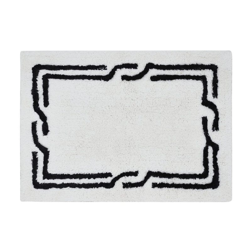 Tapis pour salle de bain Farlow, Simple - L 17 po x l 24 po