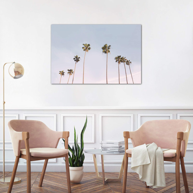 Photographie « california trees », Toile tendue, H 18 po x l 26 po x P 1,5 po