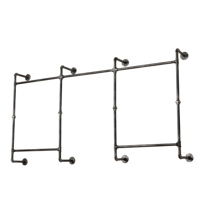 Gracie-Jo 82.7'' Metal Clothing Rack