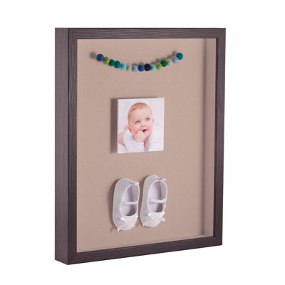 Wood Matte Shadow Box Picture Frame
