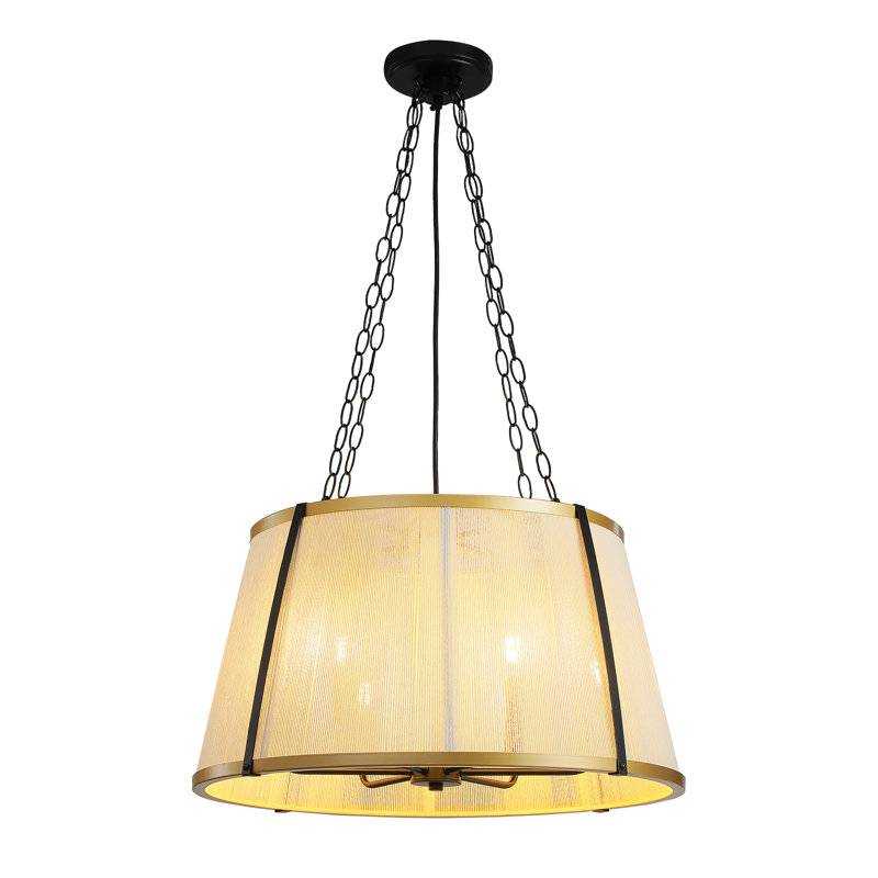 Lustre tambour 24 lumières à intensité variable 24 "