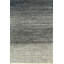 Tapis gris en laine noué à la main de conception unique 8 pi 11 po x 12 pi 2 po One Age of a Kind