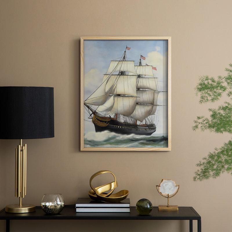«NAUTICAL Series Lxx», Naturel, H 30 po x l 24 po