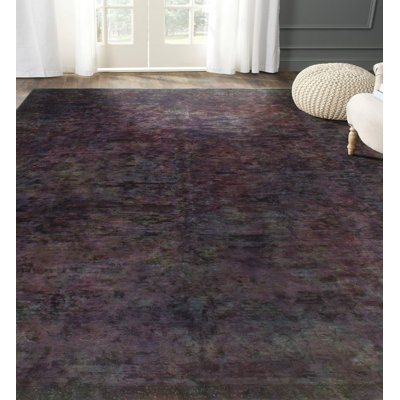 Tapis mauve rétro surdimensionné Melissa