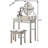 Moniys Wood Moniya Makeup Vanity Table And Stool Set-2141184992