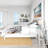 Vintage Beige Minimalism Floral Blossums Coastal Duvet Cover-94673322