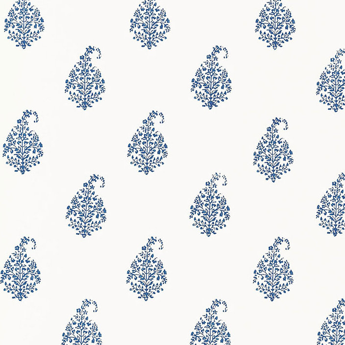 Kerala Paisley Wallpaper, Delft