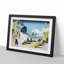 The Suspension Bridge by Katsushika Hokusai - Picture Frame Painting Print-55640296-55640295