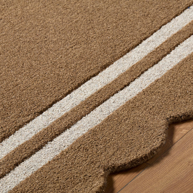 Tapis touffeté à la main Orville, Rectangle 9 pi x 12 pi
