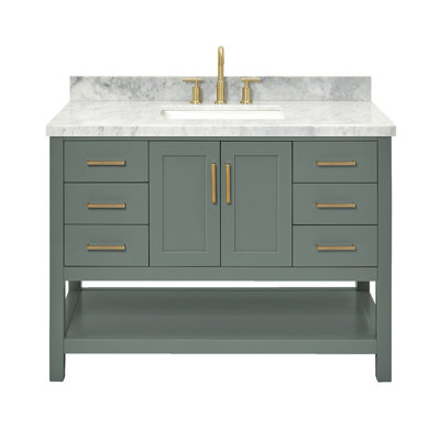 Magnolia Bath Vanity Rectangular Basin S049SWQ