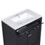 Ensemble de meuble-lavabo moderne 60 po avec lavabos doubles (séparés), lavabos doubles en céramique, tablette réglable, portes à fermeture en douceur et tiroir rabattable - Solution de salle de bain moderne pour salles de bain spacieuses-466932843