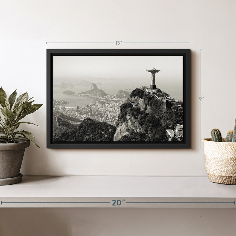Endroits «Rio De Janeiro en monochrome», H 9 po x l 13 po