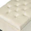 Bouton, couture de diamant, contemporain, beige, rangement, pieds amovibles, charnières, couvercle lisse, fonction contemporaine requise, couvercle à charnières, sièges supplémentaires inclus-131258363