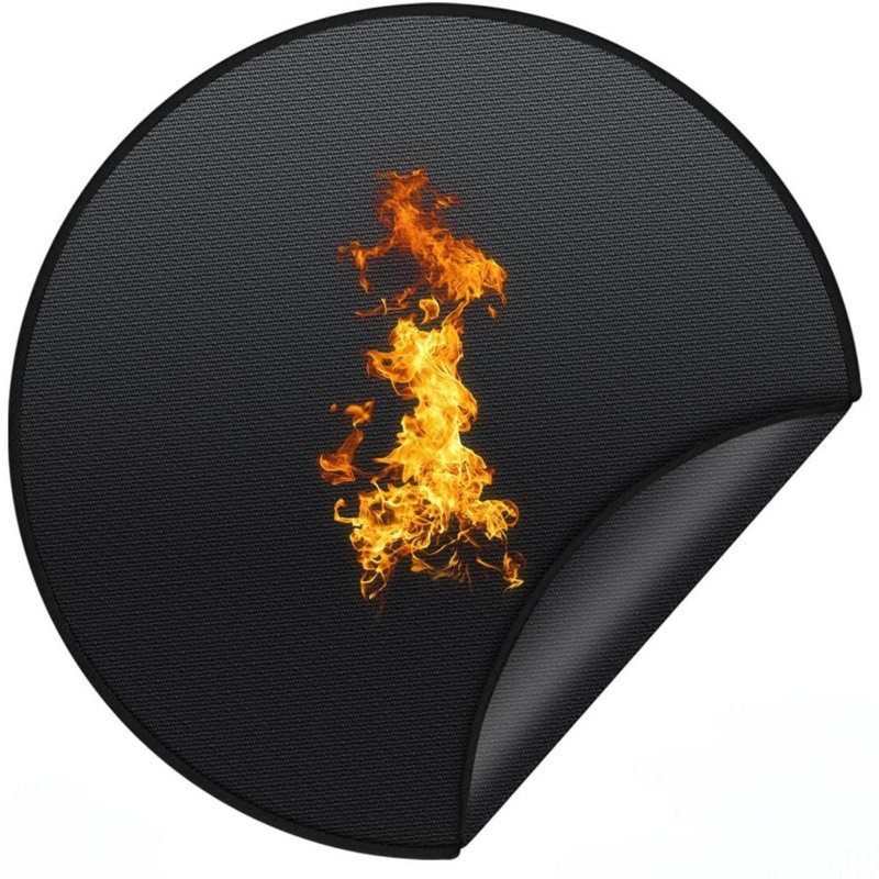 Tapis rond ignifuge 36 po