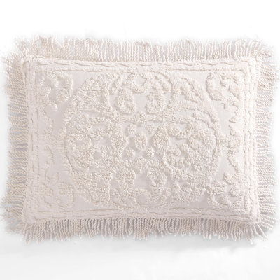 Taie décorative en chenille