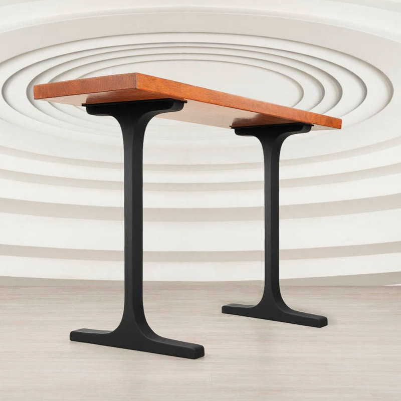 Pieds de table de comptoir en verre à vin, ensemble de 2