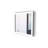 Jozefina Voice Activated Illuminated Dimmable Smart Led Vanity Mirror