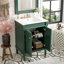 Meuble-lavabo avec lavabo supérieur, meuble de rangement moderne à 2 niveaux, meuble-lavabo simple-2116862777