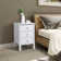 3 Drawer Modern Bedside Table, Bedroom Storage Cabinet