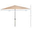 Parasol de parasol d'extérieur Arlmont & Co.