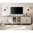 Scarlett TV Stand For TV, 3-In-1 TV Console Table For 85 Inch TV, Entertainment Center With Glass & Wood Door, Kitchen Sideboard Buffet Cabinet For Dining Room-543950087