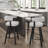 Siya Swivel Counter & Bar Stool-711830856-711830050