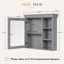 Armoire à pharmacie murale avec miroir en velours l 30 po x H 28,7 po Velvet-129387496