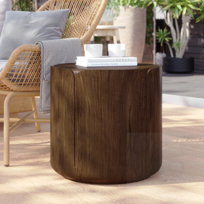 Table ronde ronde en bois