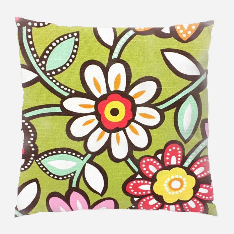 Coussin décoratif fleur, Intérieur