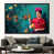 Black Floater Framed