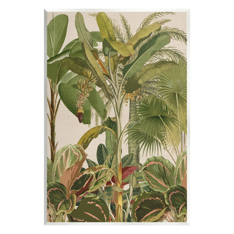 «Tropical Jungle Plantation» par Amber Sterling, H 19 po x l 13 po x P 0,5 po