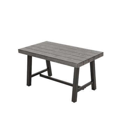 Round Metal Outdoor Coffee Table , 83.2cm cm W 48.3cm cm D