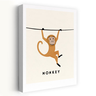 Contemporary Art Contemporary Monkey Animal Art
