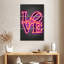 Plaque murale Kema Love In Neon-108560513