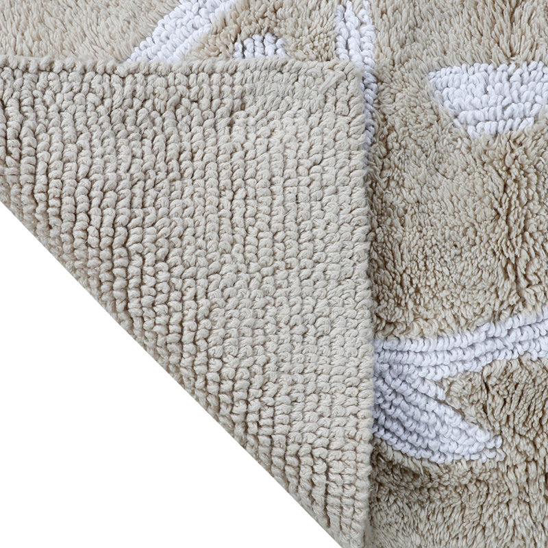 Skipjack Bath Rug, Sand, 20"W x 32"L
