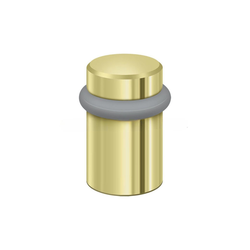 Kick Stop, Polished Brass